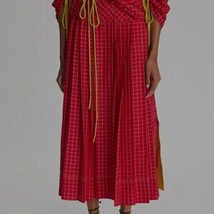 Tory Burch silk skirt size 6 NWT